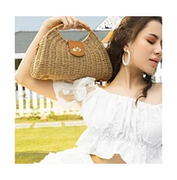Women's The Basque Hand Bag - Khaki Brown