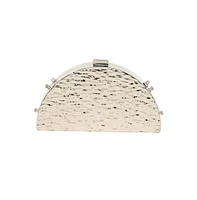 Women's The Dented Curve Clutch Bag - California Gold