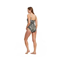 Luma Gottex Women's Artsy Chic V Wire One Piece