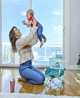Bright Starts Infant Stitch Pop N Sit 3-in-1 Seat