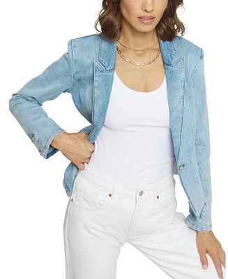 Central Park West Women's Denim Blazer