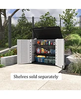 Mondawe Hdpe 50" W x 29" D 41" H Outdoor Storage Cabinet