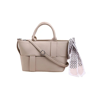 Women's The Interweave Hand Bag - Ecru White