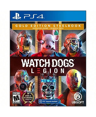 Ubisoft Watch Dogs Legion for PlayStation 4 Gold Steelbook Edition