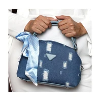 Women's The Denim-Curve Hand Bag