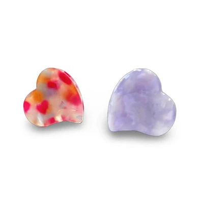 Mini Heart Clip Set