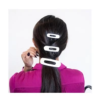 Headbands of Hope Mixed Size Flat Lay Clip Set - Cream
