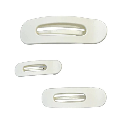 Headbands of Hope Mixed Size Flat Lay Clip Set - Cream