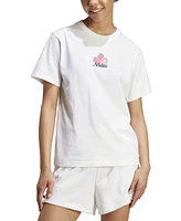 adidas Women's Cotton Farmers-Market Graphic T-Shirt