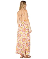 Roxy Juniors' Lost Paradise Printed Sleeveless Maxi Dress