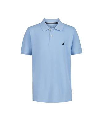 Nautica Big Boys Short Sleeve Anchor Deck Polo Shirt