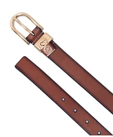 Micheal Kors Women's Padlock Burnished Belt