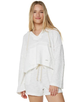 Roxy Juniors' Rich Coast Solid Hooded Sweatshirt