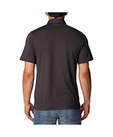 Columbia Men's Heather Black Florida State Seminoles Tech Trail Omni-Wick Polo Shirt