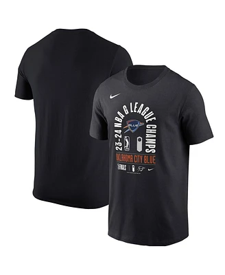 Nike Men's Black Oklahoma City Blue 2024 Nba G-League Champions Core T-Shirt