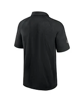 Fanatics Men's Black New Jersey Devils Authentic Pro Rink Polo Shirt