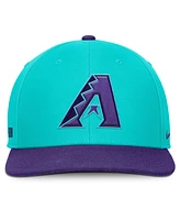 Nike Men's Teal/Purple Arizona Diamondbacks 2025 City Connect Pro Performance Snapback Hat