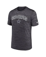 Nike Men's Charcoal Dallas Cowboys Velocity Performance T-Shirt