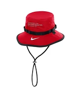 Nike Men's Scarlet Ohio State Buckeyes 2025 Sideline Apex Boonie Bucket Hat