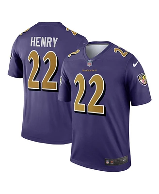 Nike Men's Derrick Henry Purple Baltimore Ravens Alternate Legend Jersey