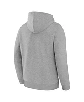 Fanatics Men's Heather Gray Utah Mammoth Combo Legacy Fleece Pullover Hoodie