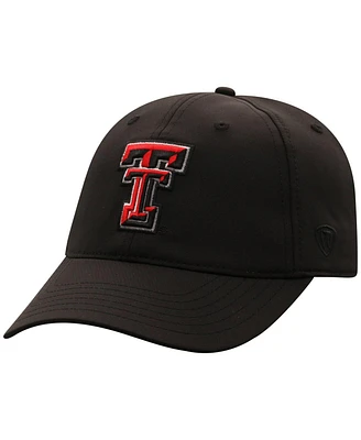 Top of the World Men's Black Texas Tech Red Raiders Victory Trainer Adjustable Hat