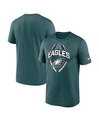 Nike Men's Midnight Green Philadelphia Eagles Big Tall Primetime Legend Icon Performance T-Shirt