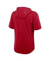 Nike Men's Red Tampa Bay Buccaneers Lockup Tri-Blend Hoodie T-Shirt