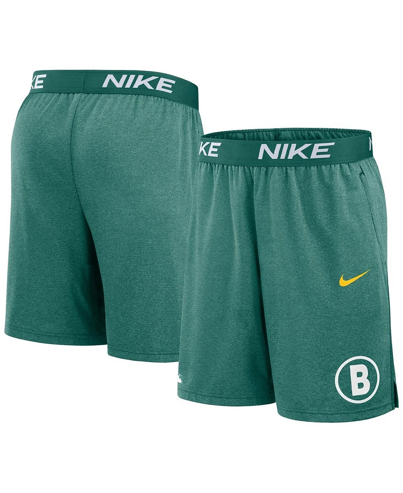 Nike Men's Green Boston Red Sox 2025 City Connect Authentic Collection Performance Knit Shorts