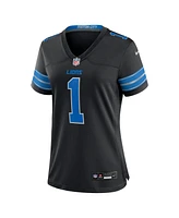 Nike Women's Jameson Williams Black Detroit Lions 2nd Alternate Game Player Jersey