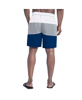 G-iii Sports by Carl Banks Men's Royal/Gray Indianapolis Colts Sunrise Volley Swim Shorts