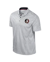 Colosseum Men's Black Florida State Seminoles Big Tall Marty Rival Polo Shirt