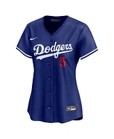 Nike Women's Freddie Freeman Royal Los Angeles Dodgers Alternate 2 Limited Jersey