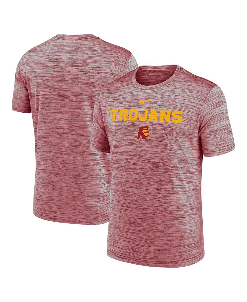 Nike Men's Cardinal Usc Trojans 2025 Sideline Velocity Performance T-Shirt