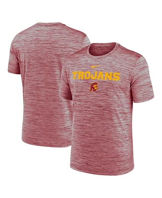 Nike Men's Cardinal Usc Trojans 2025 Sideline Velocity Performance T-Shirt