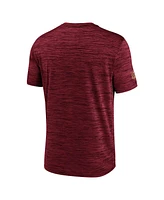Nike Men's Scarlet San Francisco 49ers Sideline Velocity Performance T-Shirt