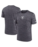 Nike Men's Black Las Vegas Raiders Big Tall Sideline Velocity Performance T-Shirt