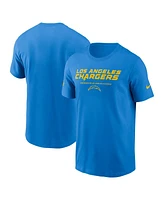 Nike Men's Powder Blue Los Angeles Chargers Sideline Performance T-Shirt