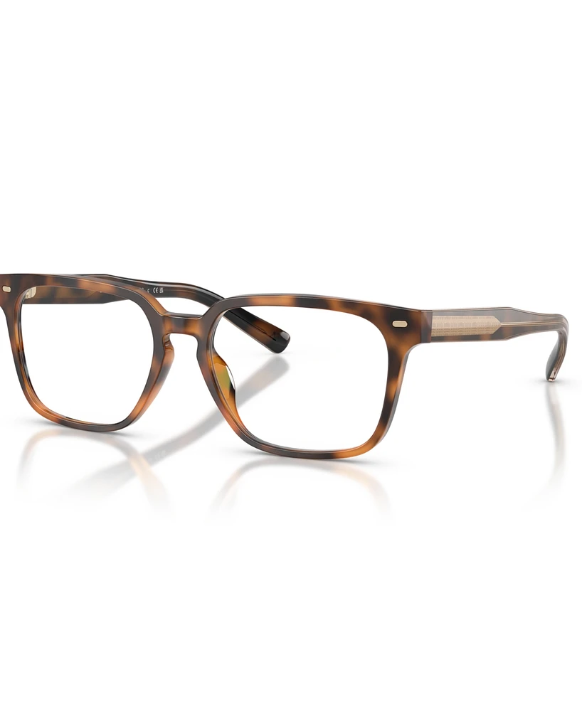 Brooks Brothers Men's Rectangle Eyeglasses