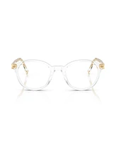 Miu Women's Round Eyeglasses, Mu 02WVF
