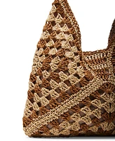 Steve Madden Bora Small Crochet Hobo Bag