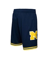Mitchell & Ness Men's Navy Michigan Wolverines 1991/92 Road Swingman Shorts