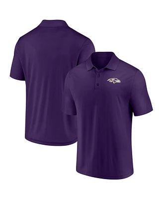 Fanatics Men's Dark Purple Baltimore Ravens Polo Shirt