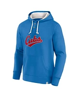 Fanatics Men's Royal Chicago Cubs Plan for Adversity Henley Fleece Pullover Hoodie