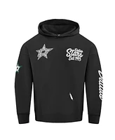 Pro Standard Men's Black Dallas Stars Paint the City Pullover Hoodie Sweatshirt