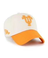 '47 Brand Men's Cream Tennessee Volunteers Grand Stand Clean Up Adjustable Hat