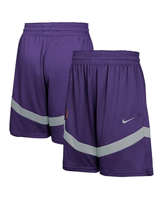 Nike Big Boys and Girls Purple Phoenix Suns Practice Mesh Shorts