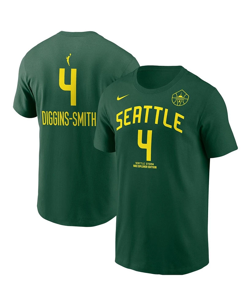 Nike Men's Skylar Diggins-Smith Green Seattle Storm Explorer Edition Name Number T-Shirt