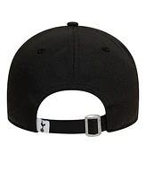 New Era Men's Black Tottenham Hotspur Rainbow Wordmark Adjustable 9FORTY Hat