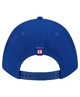 New Era Men's Royal Toronto Blue Jays Canadian Flag 9FORTY M-Crown A-Frame Adjustable Hat